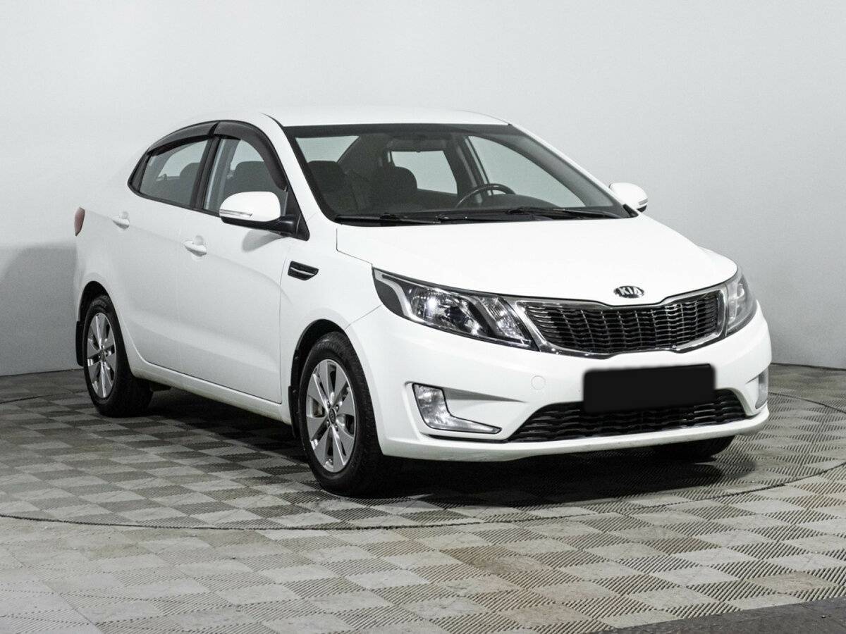Kia Rio 5-speed III, 2013 Фото №3