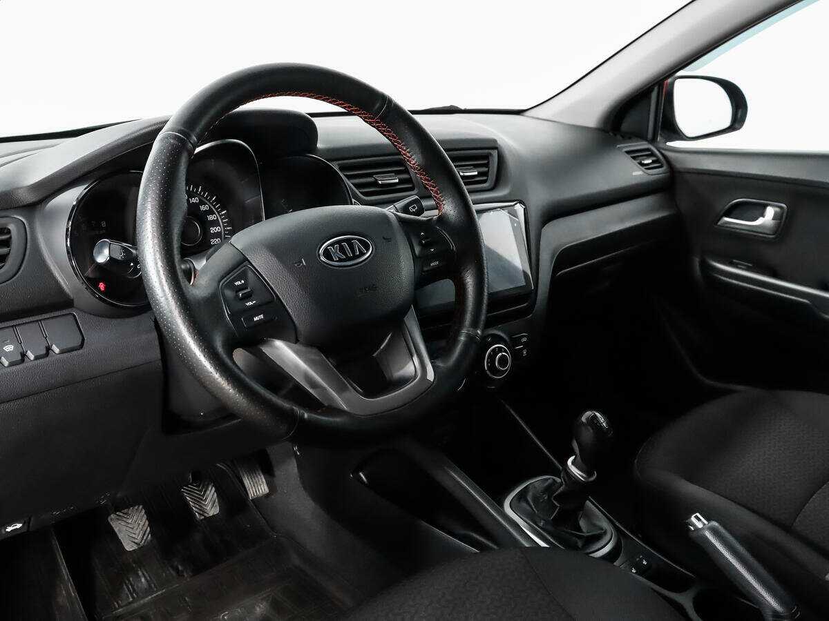 Kia Rio 5-speed, 2012 Фото №9