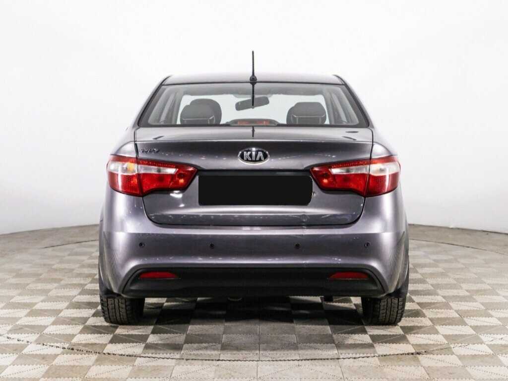 Kia Rio, 2013 Фото №6
