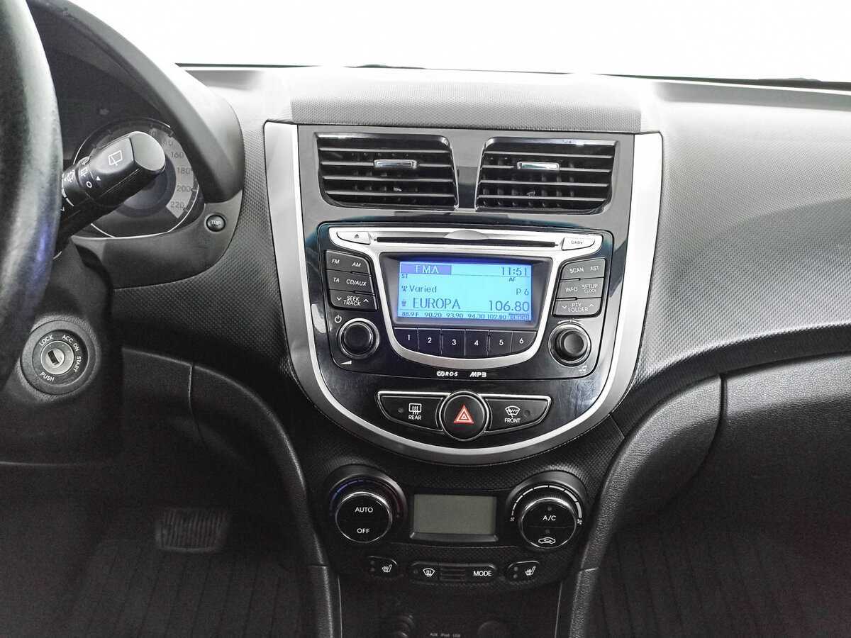 Hyundai Solaris, 2012 Фото №13