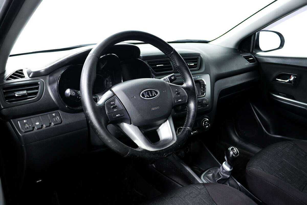 Kia Rio 5-speed, 2012 Фото №13
