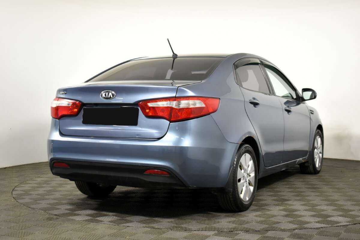 Kia Rio 5-speed, 2013 Фото №4