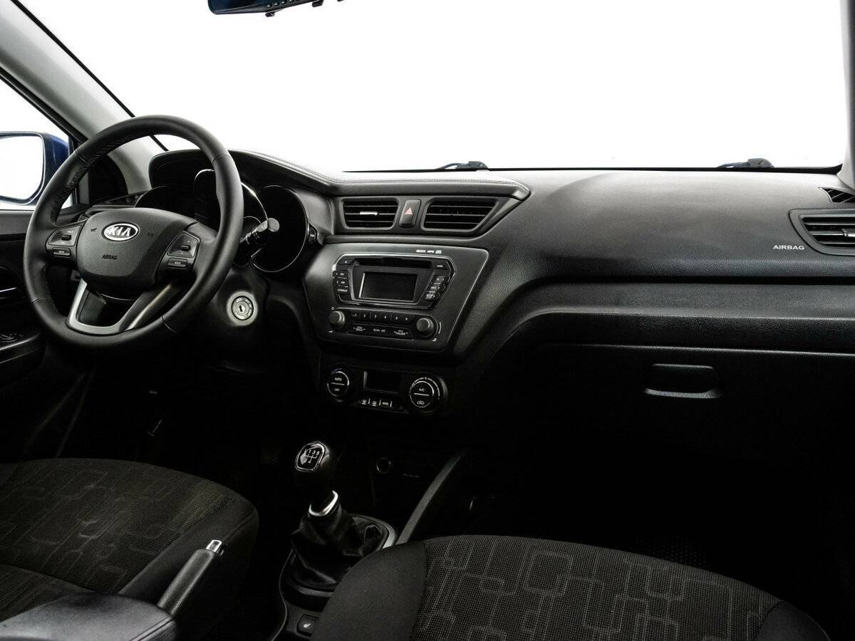 Kia Rio 5-speed, 2012 Фото №7