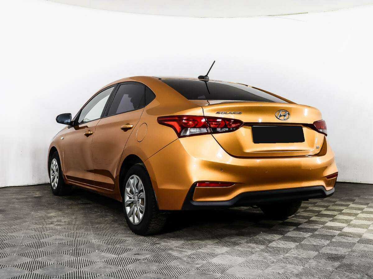 Hyundai Solaris, 2017 Фото №6