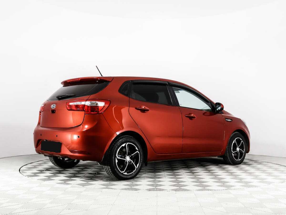 Kia Rio 5-speed, 2012 Фото №5