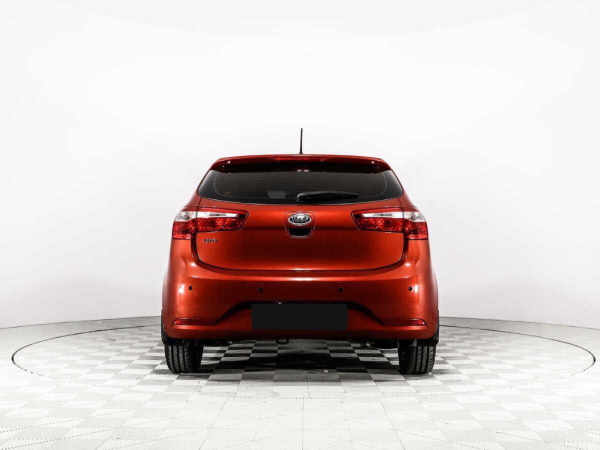 Kia Rio 5-speed, 2012 Фото №6