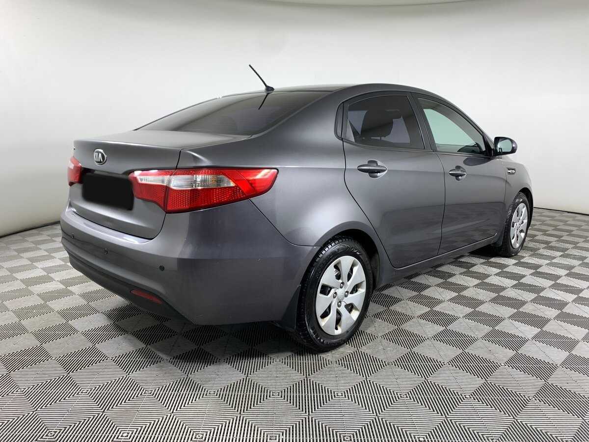 Kia Rio 5-speed, 2014 Фото №4