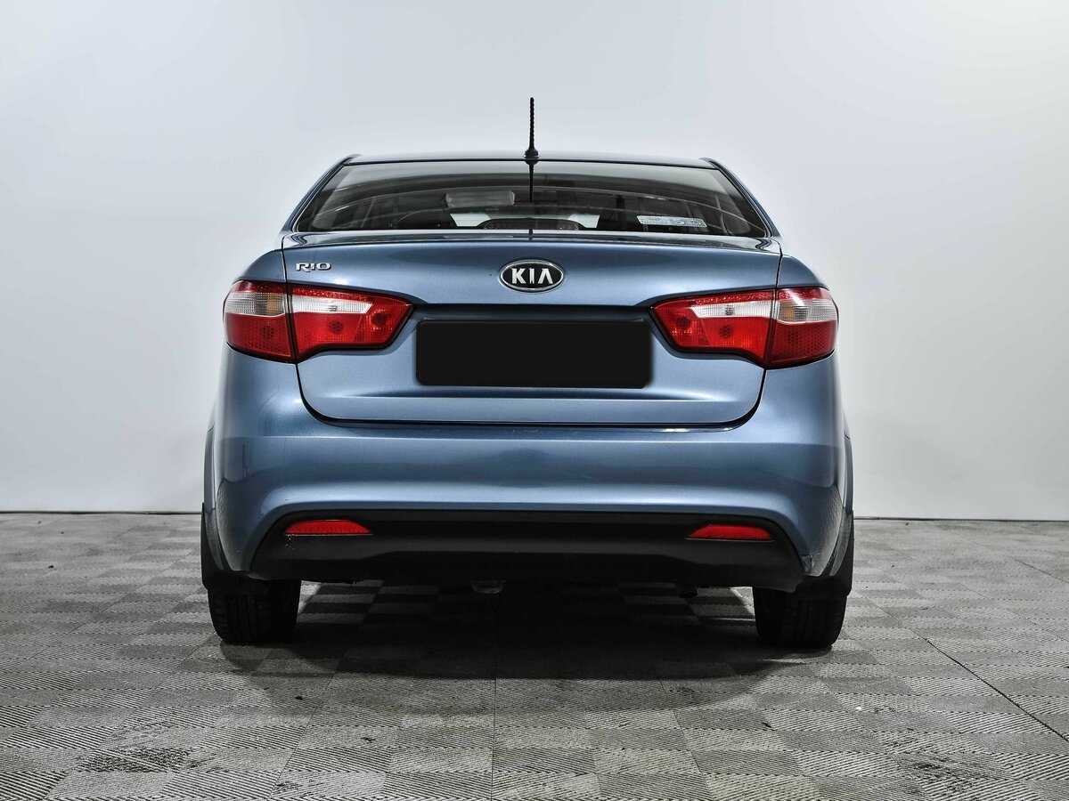 Kia Rio 5-speed, 2012 Фото №4