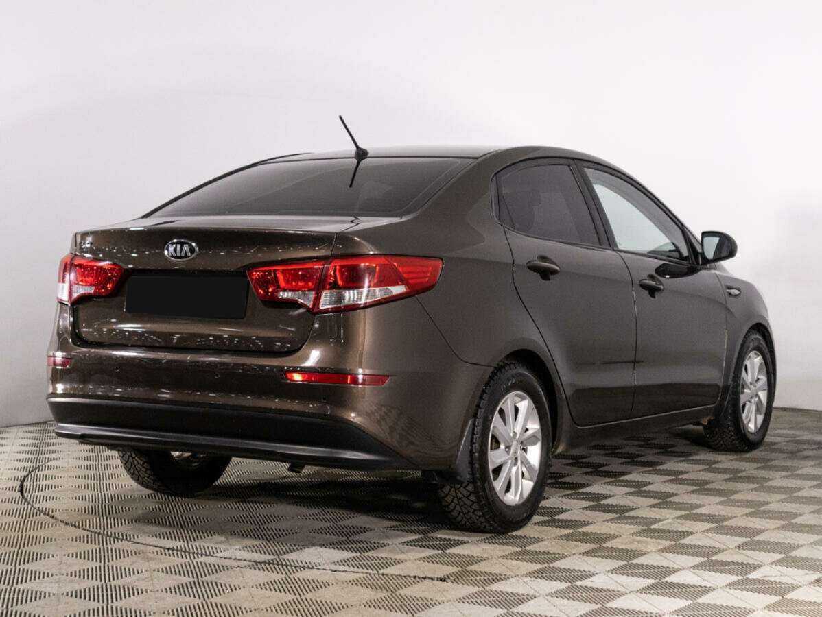 Kia Rio, 2016 Фото №5