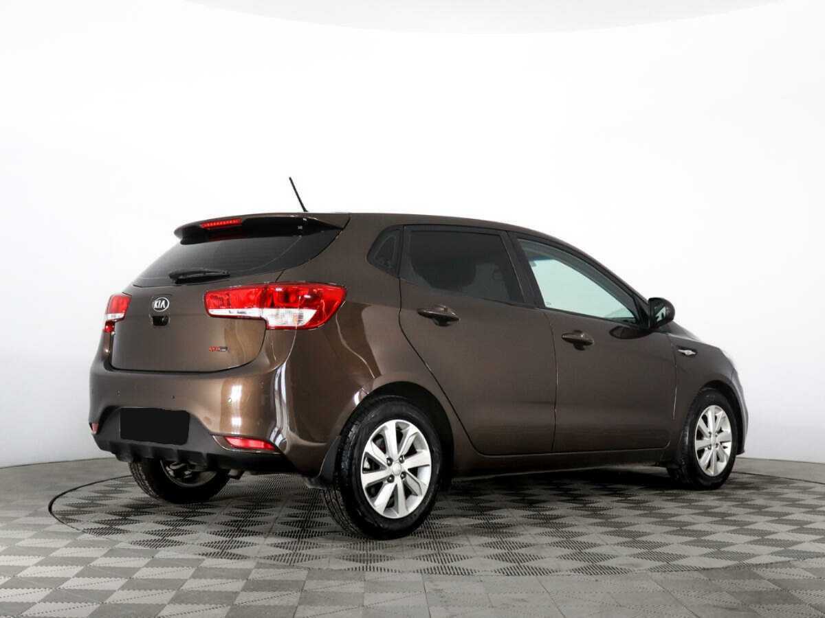 Kia Rio, 2016 Фото №5