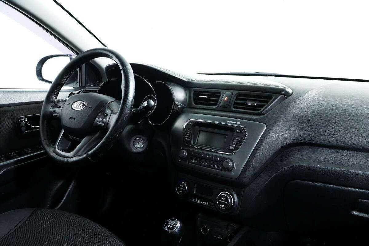 Kia Rio 5-speed, 2012 Фото №9
