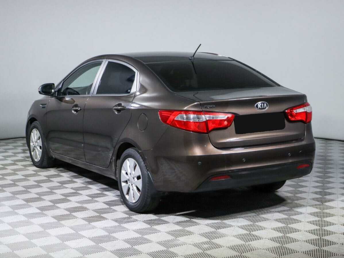 Kia Rio 6-speed, 2014 Фото №6