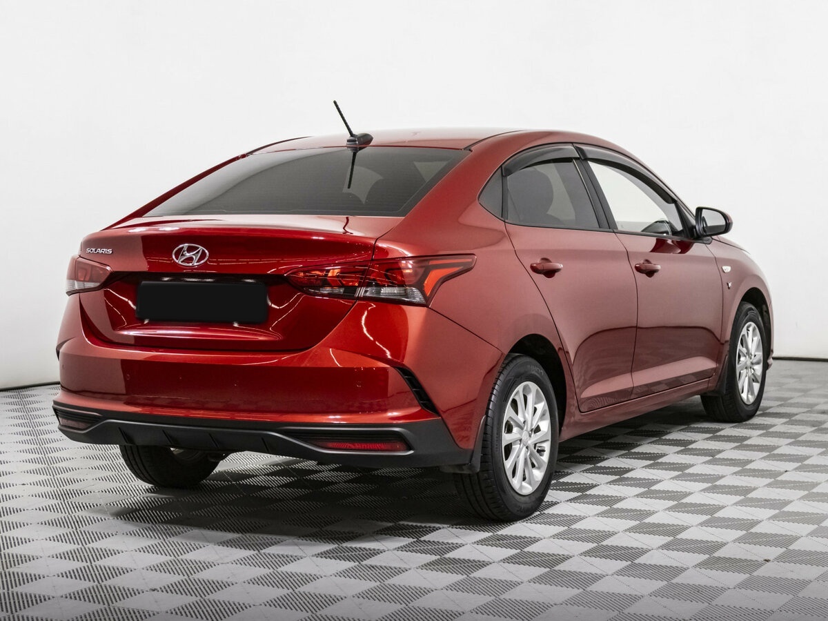 Hyundai Solaris II Рестайлинг, 2021 Фото №5