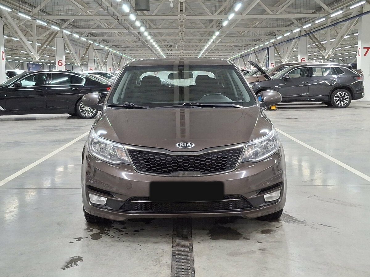 Kia Rio III Рестайлинг, 2017 Фото №2