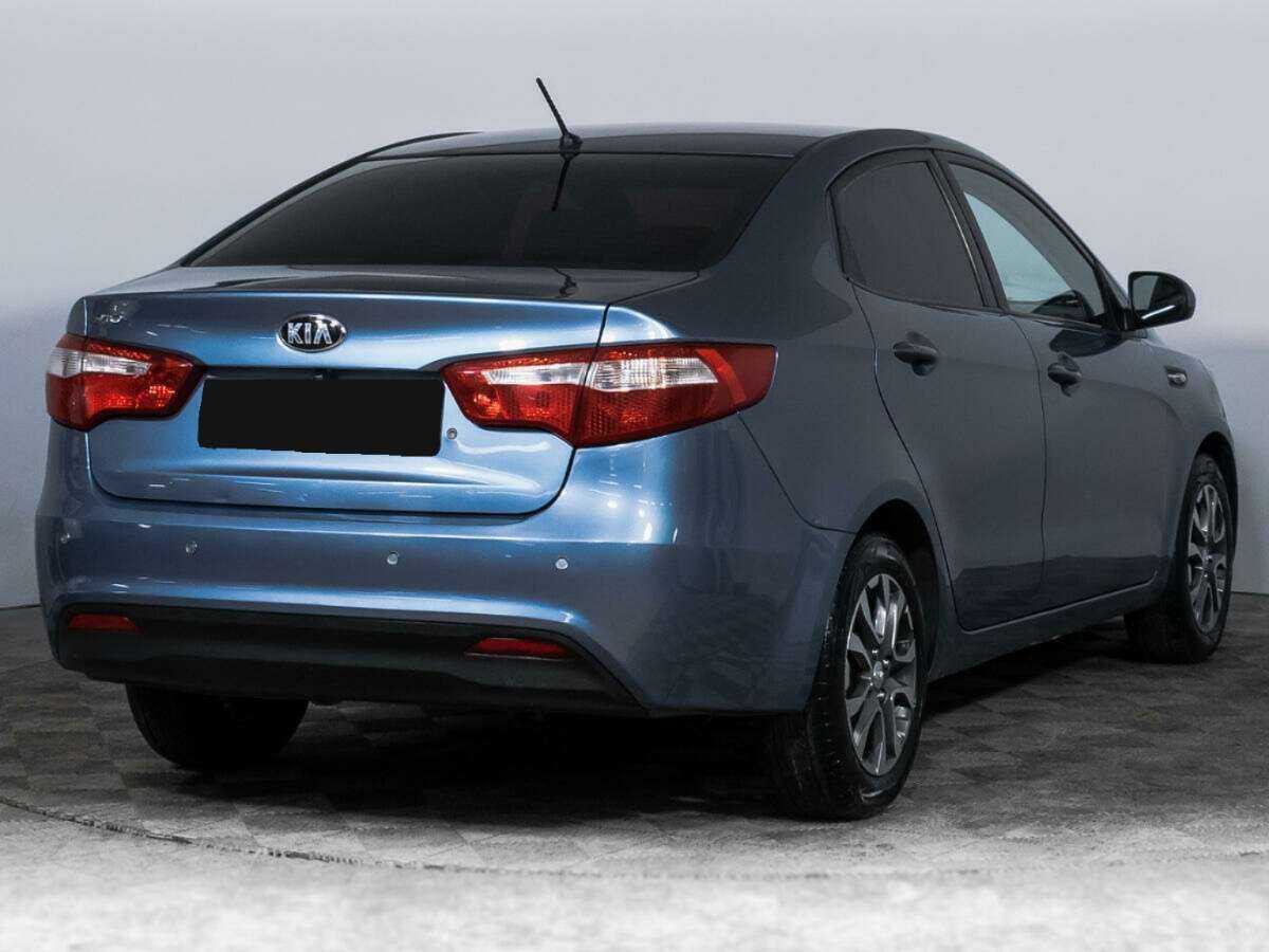 Kia Rio, 2013 Фото №5