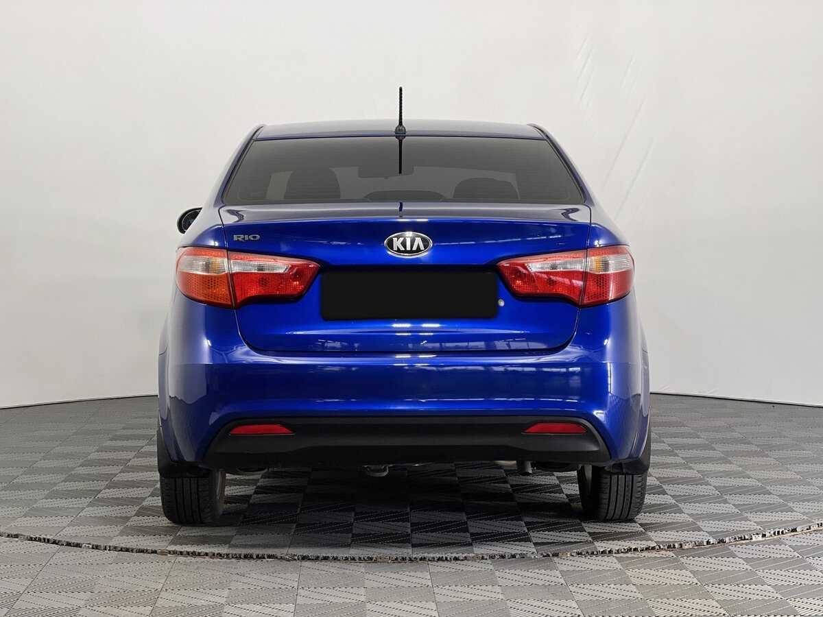 Kia Rio, 2013 Фото №5