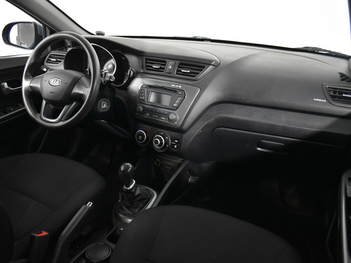 Kia Rio 5-speed III, 2012 Фото №10