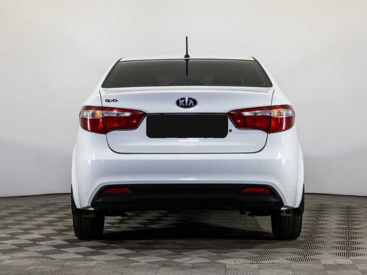 Kia Rio, 2014 Фото №6