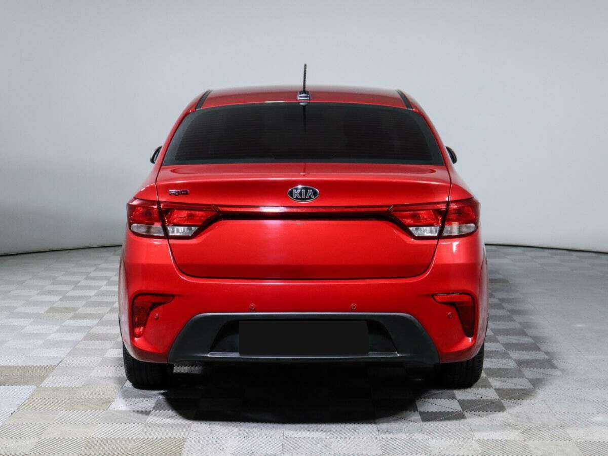 Kia Rio, 2019 Фото №6