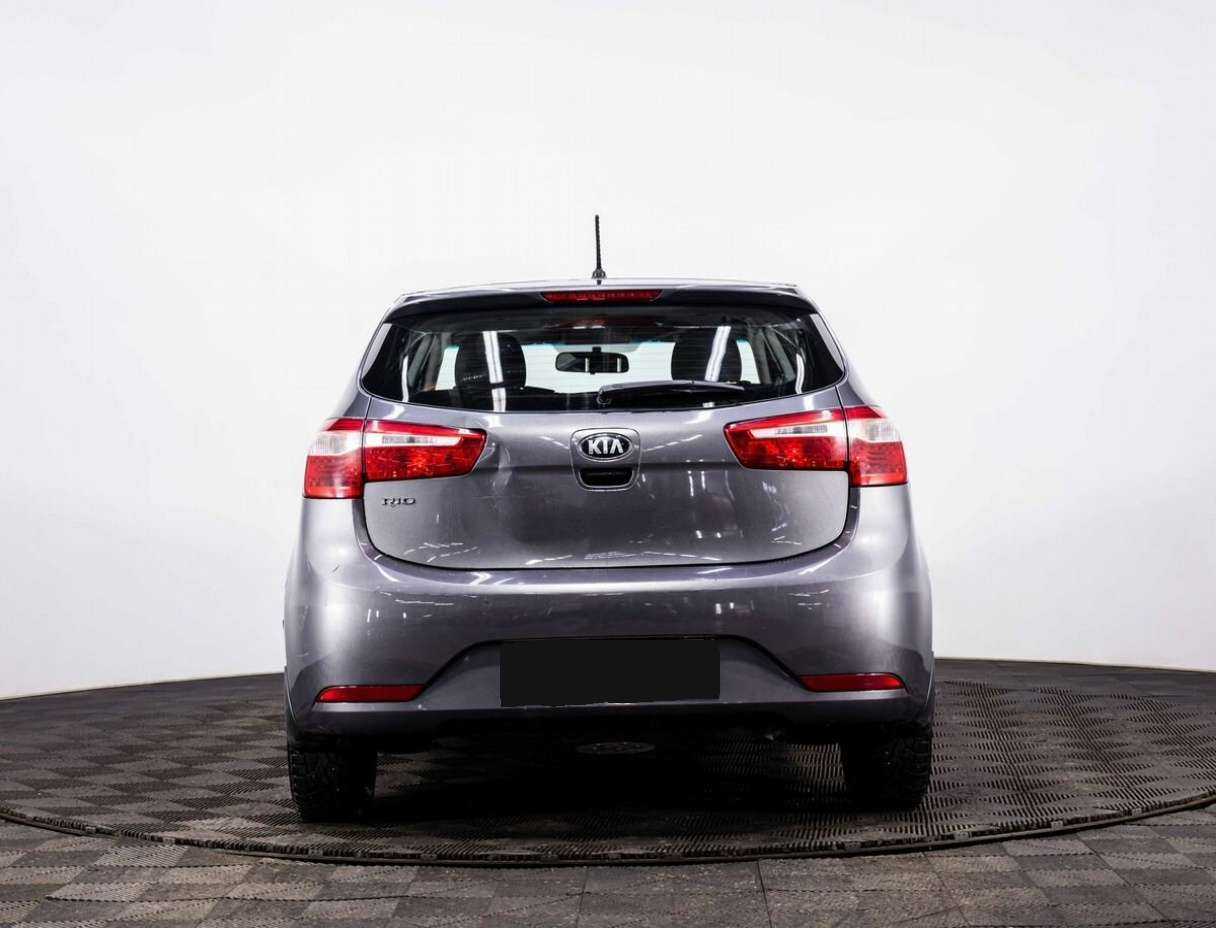 Kia Rio, 2013 Фото №5