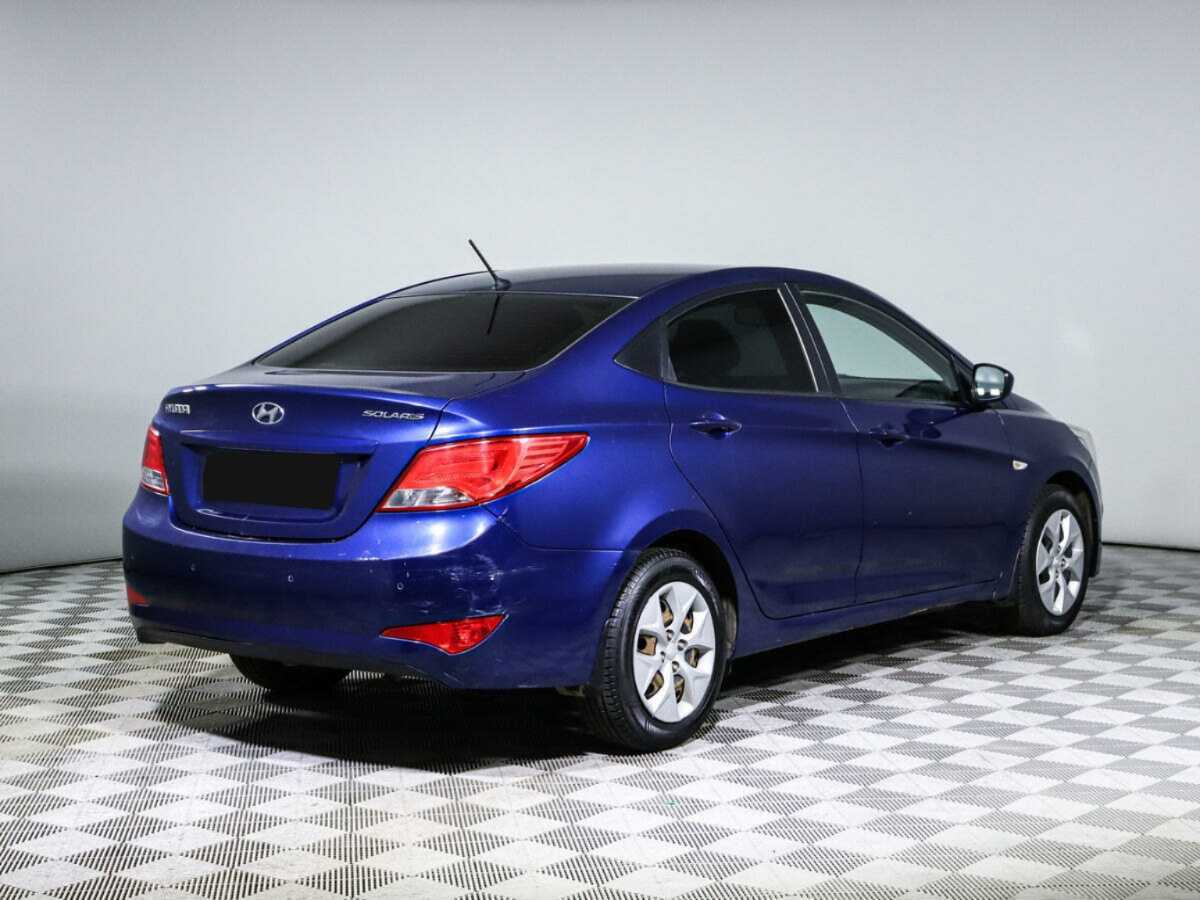 Hyundai Solaris, 2015 Фото №5