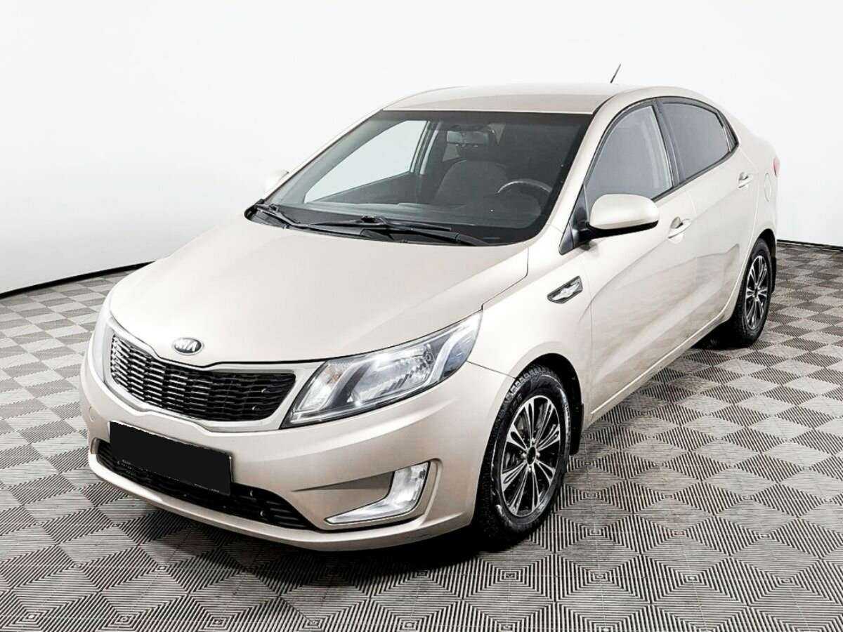 Kia Rio 5-speed, 2013 Фото №1