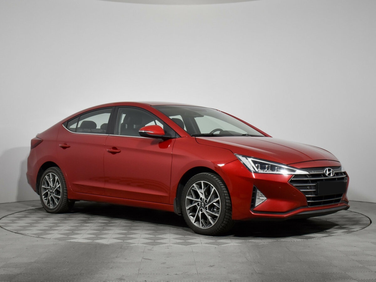 Hyundai Elantra VI (AD) Рестайлинг, 2019 Фото №3