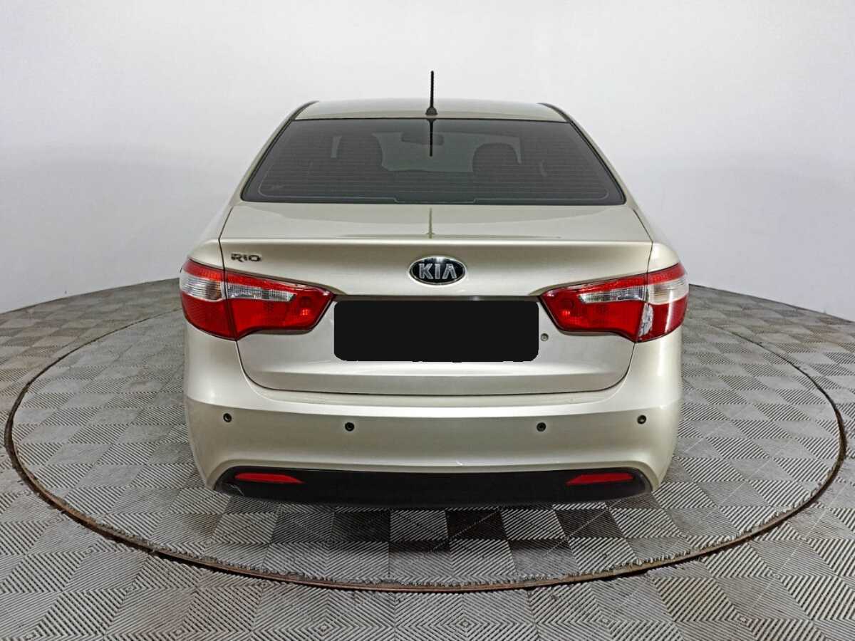 Kia Rio, 2014 Фото №6