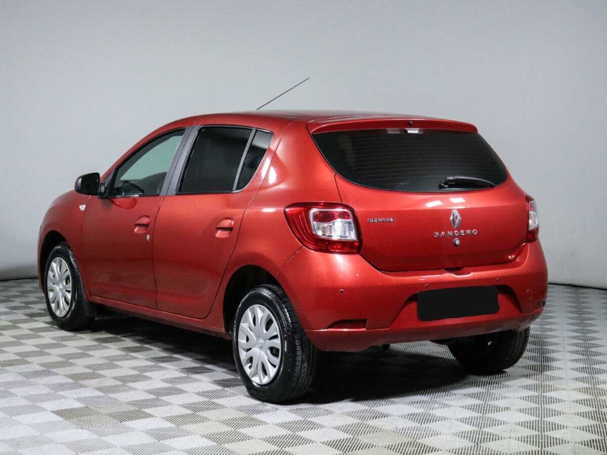 Renault Sandero, 2015 Фото №7