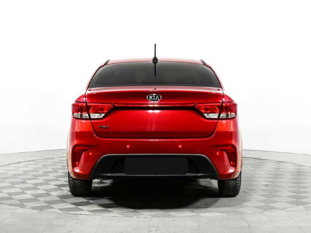 Kia Rio, 2018 Фото №6