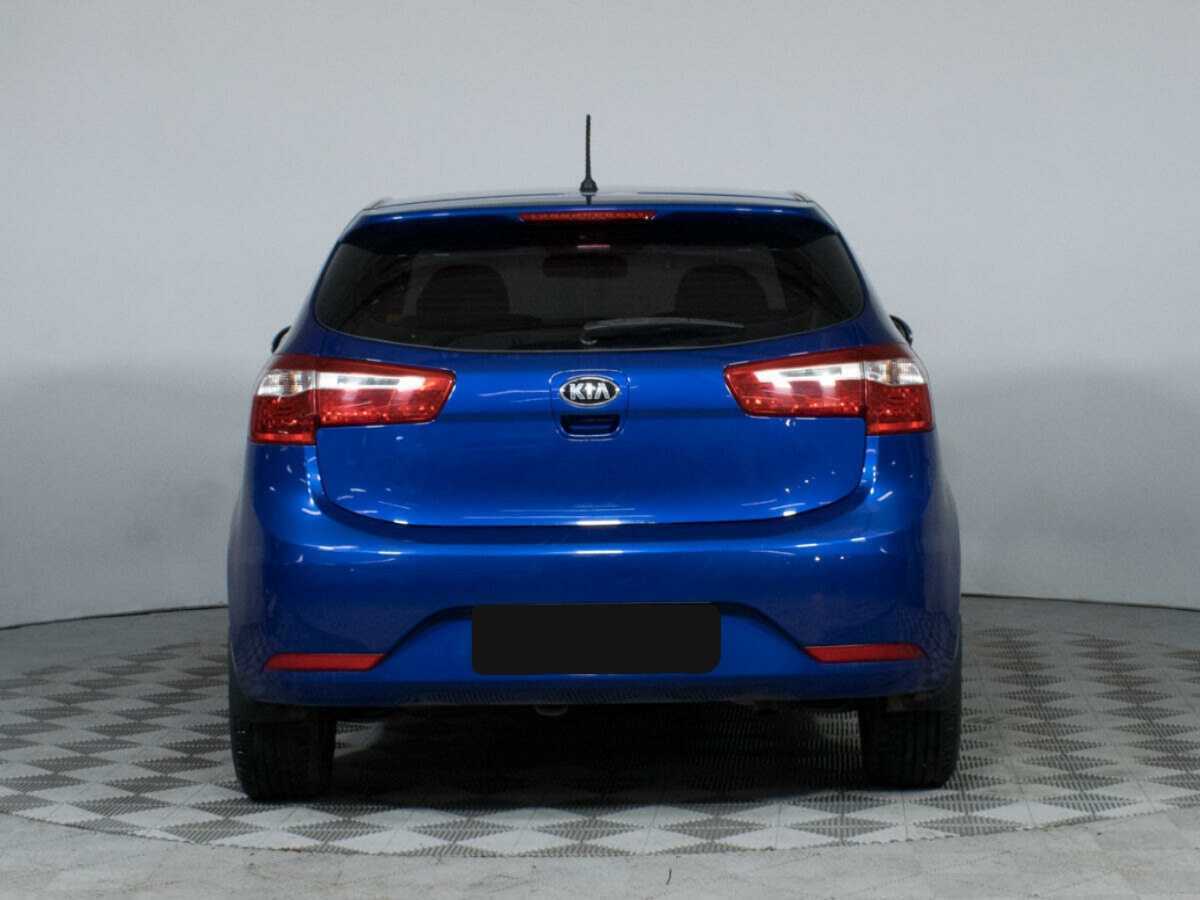 Kia Rio 5-speed, 2013 Фото №6