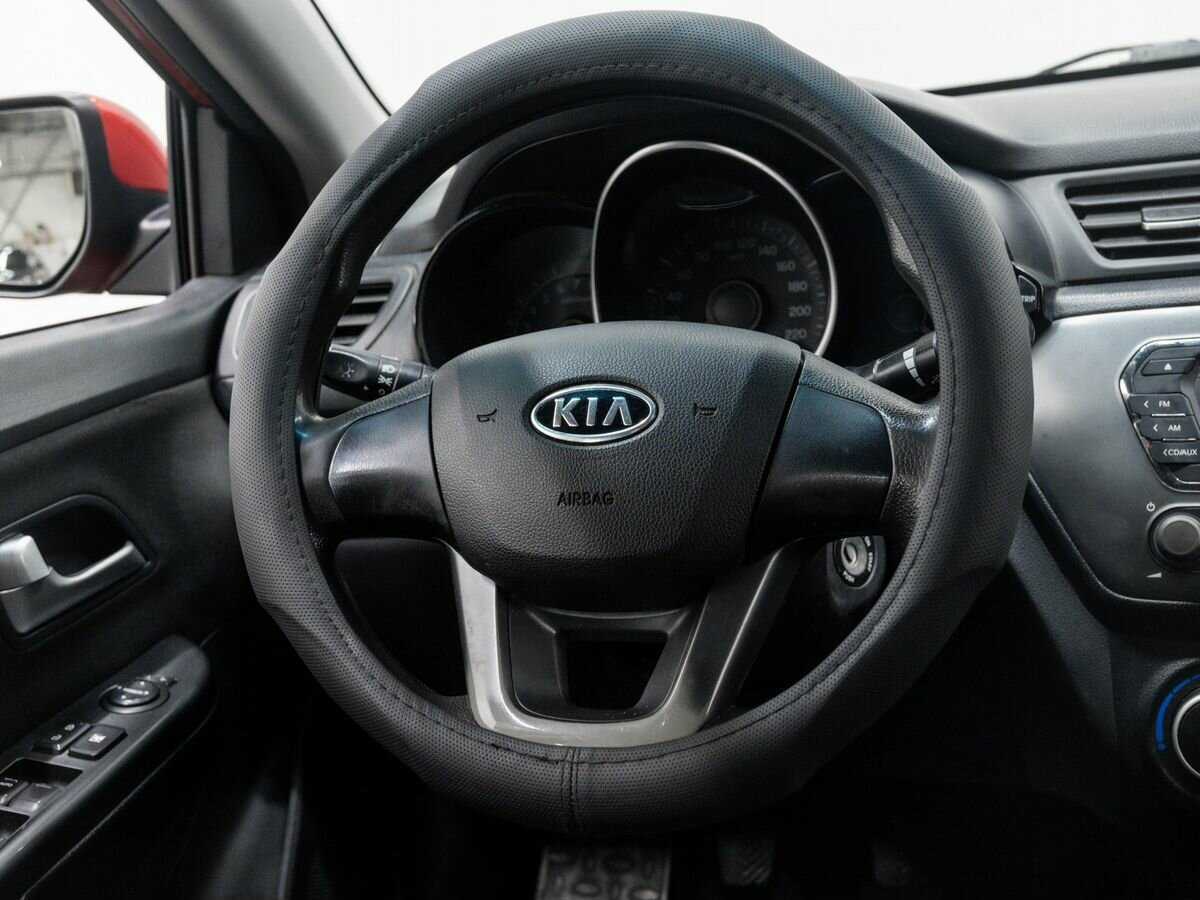 Kia Rio 5-speed, 2012 Фото №12